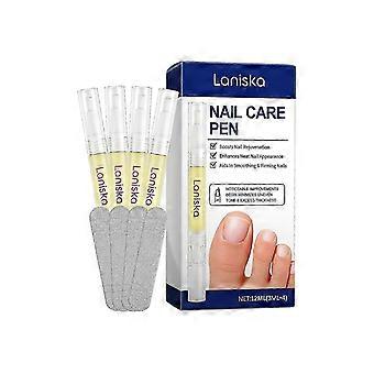 Nail Care Pen for Brightening & Cleansing - Gentle Formula with Glycerin, Daily Cuticle Oil for Healthy Nails