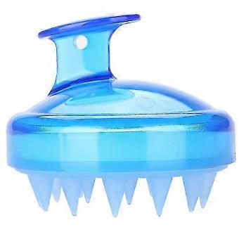 prodef Silikon-Shampoo-Kopfhaut-Duschbürste mit Massagefunktion, blau, super Qualität