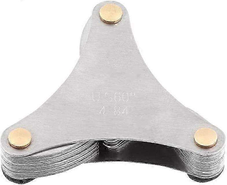 Stainless Thread Gauge Tool,w/52 Blades,55&60
