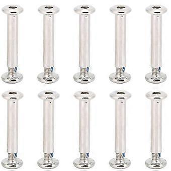 10Pcs Inlines Skate-Axle Screws Replacement Skates Wheel Axles Hardware Inlines Skate Accessories
