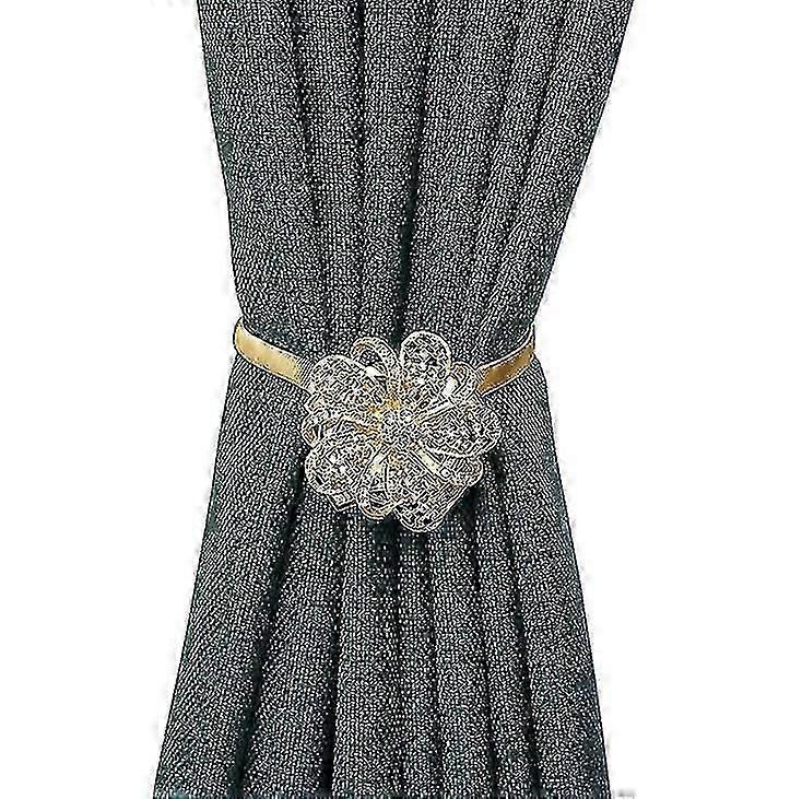 1 Pair Magnetic Flower Curtain Tiebacks