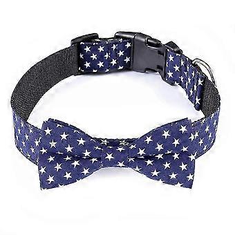 Adaptable Pet Collar with Removable Flower, Quick Release Metal Buckle Ensures Safety and Convenience for Your Furry Friend (Colorful Pattern Design)