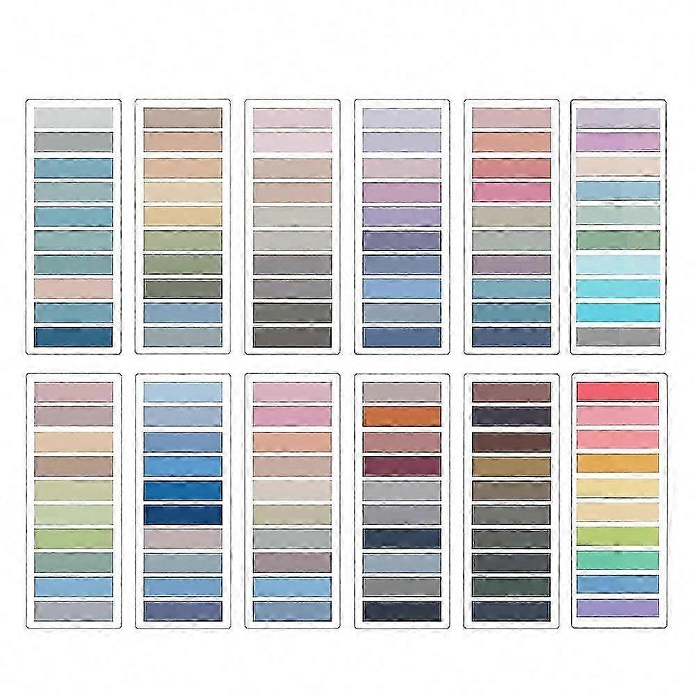 Easily Annotate & Classify Files: 2400 PCS Writable Sticky Note Tabs in 120 Colors for Binders