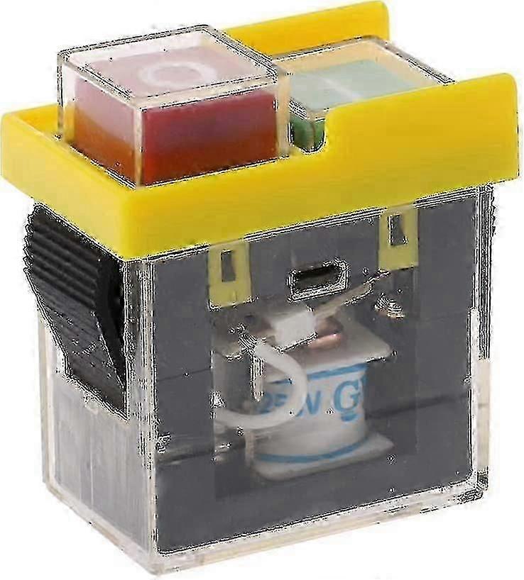 Magnetic start button switch 250V waterproof self-locking KJD20