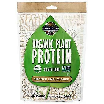 Jardim da Vida, Proteína Vegetal Orgânica, Sem Grãos, Sem Sabor Liso, 8,3 oz (236 g)