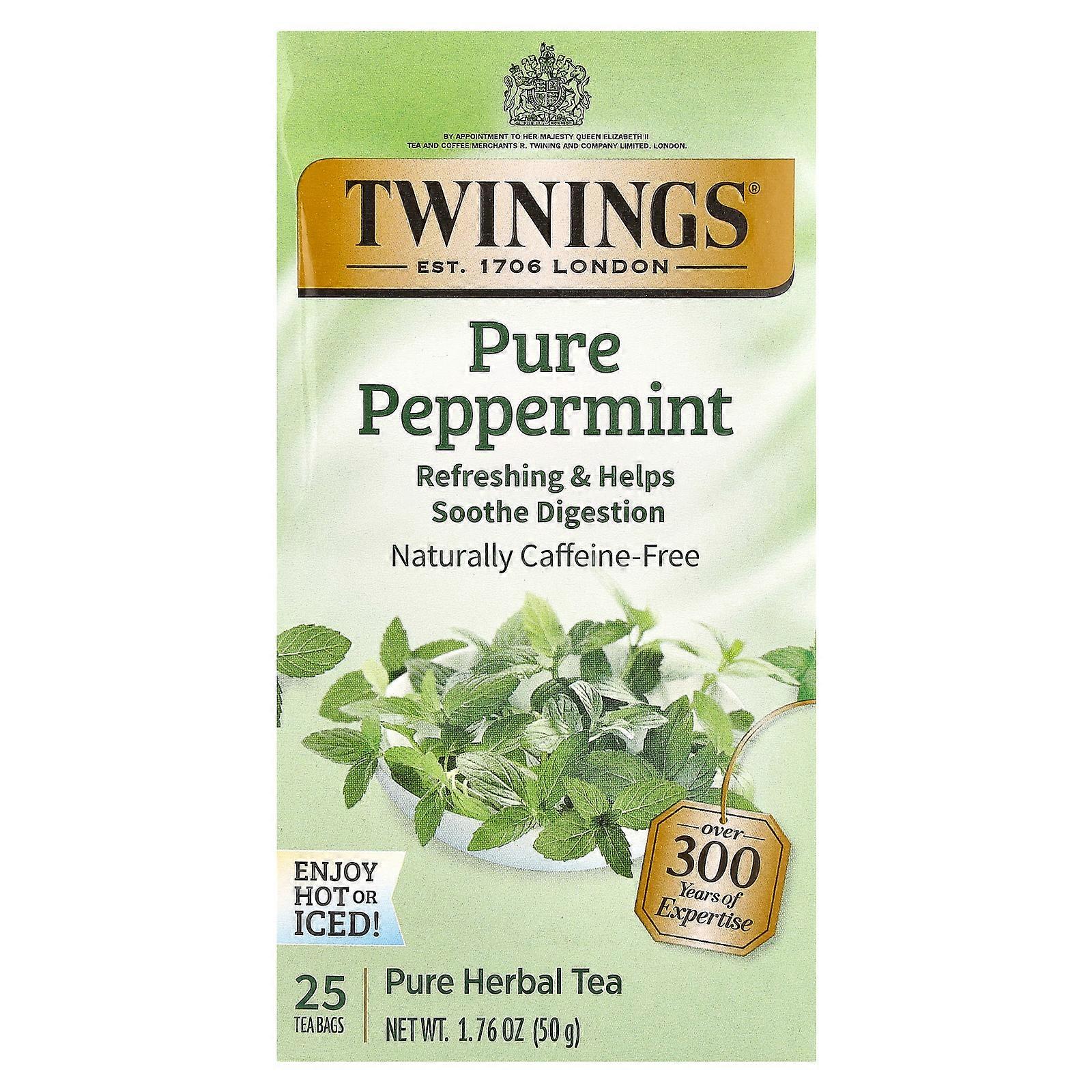 Twinings, Pure Peppermint, Caffeine Free