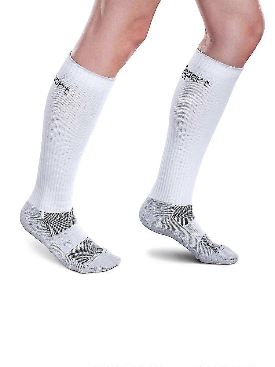 Core-Sport Compression Socks Style AD10 White L