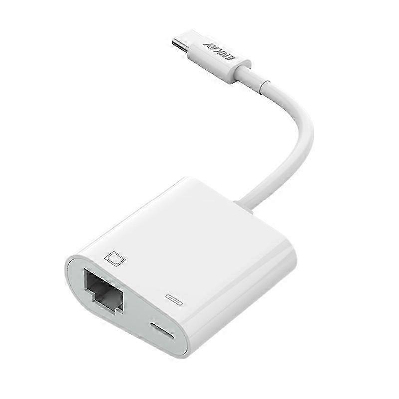 2-in-1 Type-C LAN + Charging Solution