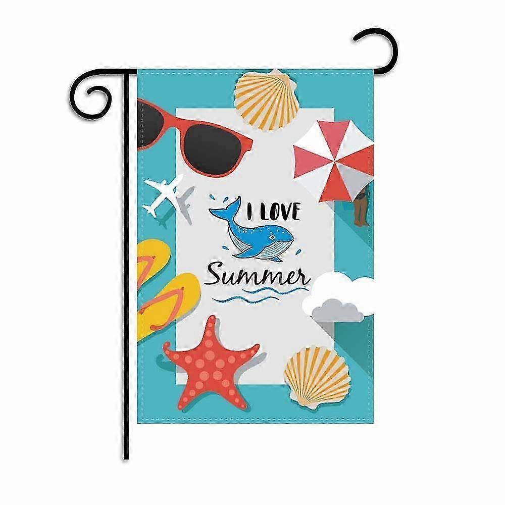 Fade-Resistant Reusable Garden Flag