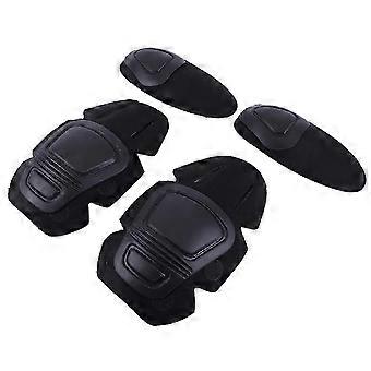 2026 Hot!! Sports Knee Elbow Protectors Set, Lightweight Nylon Foam Padded Breathable Joint Guards, For Adult Teen Men Women, Outdoor Cycling Hunting 
