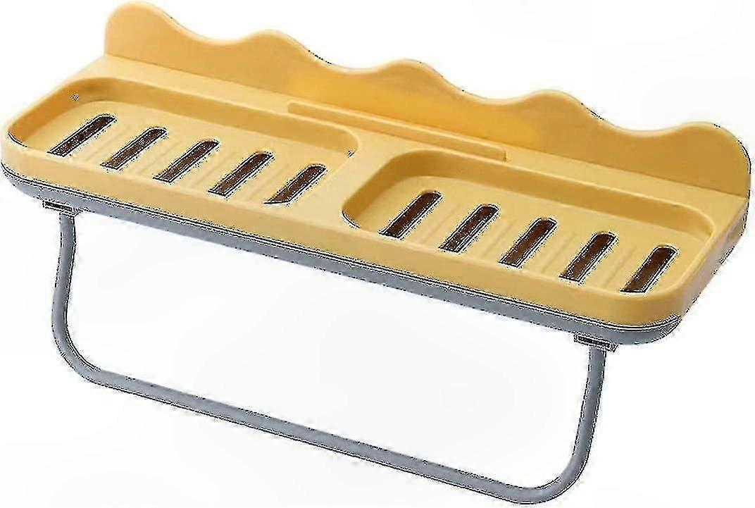 Wall Mounted Soap Dish with Drainage Shelf for Bathroom, Essential Solid Soap Storage Solution