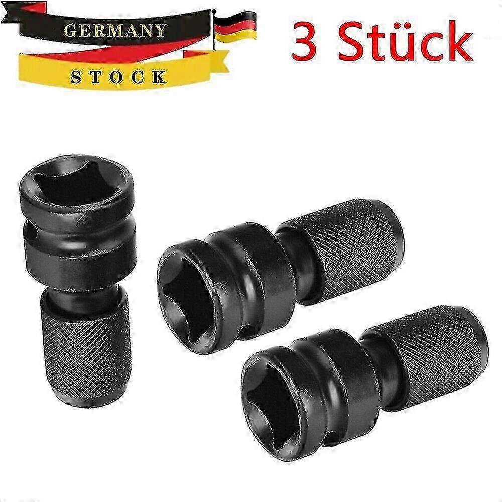 Robust 1/2 to 1/4 Hex Impact Adapter