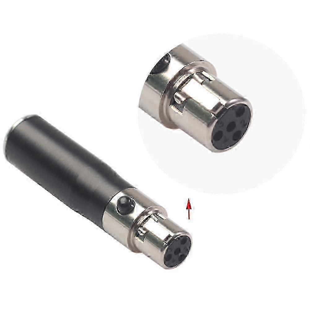 Robust Zinc Alloy Mini XLR Adapter