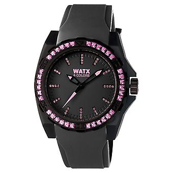 Watx&colors blackout Quartz Analog Women Watch with Silicone Bracelet RWA1880