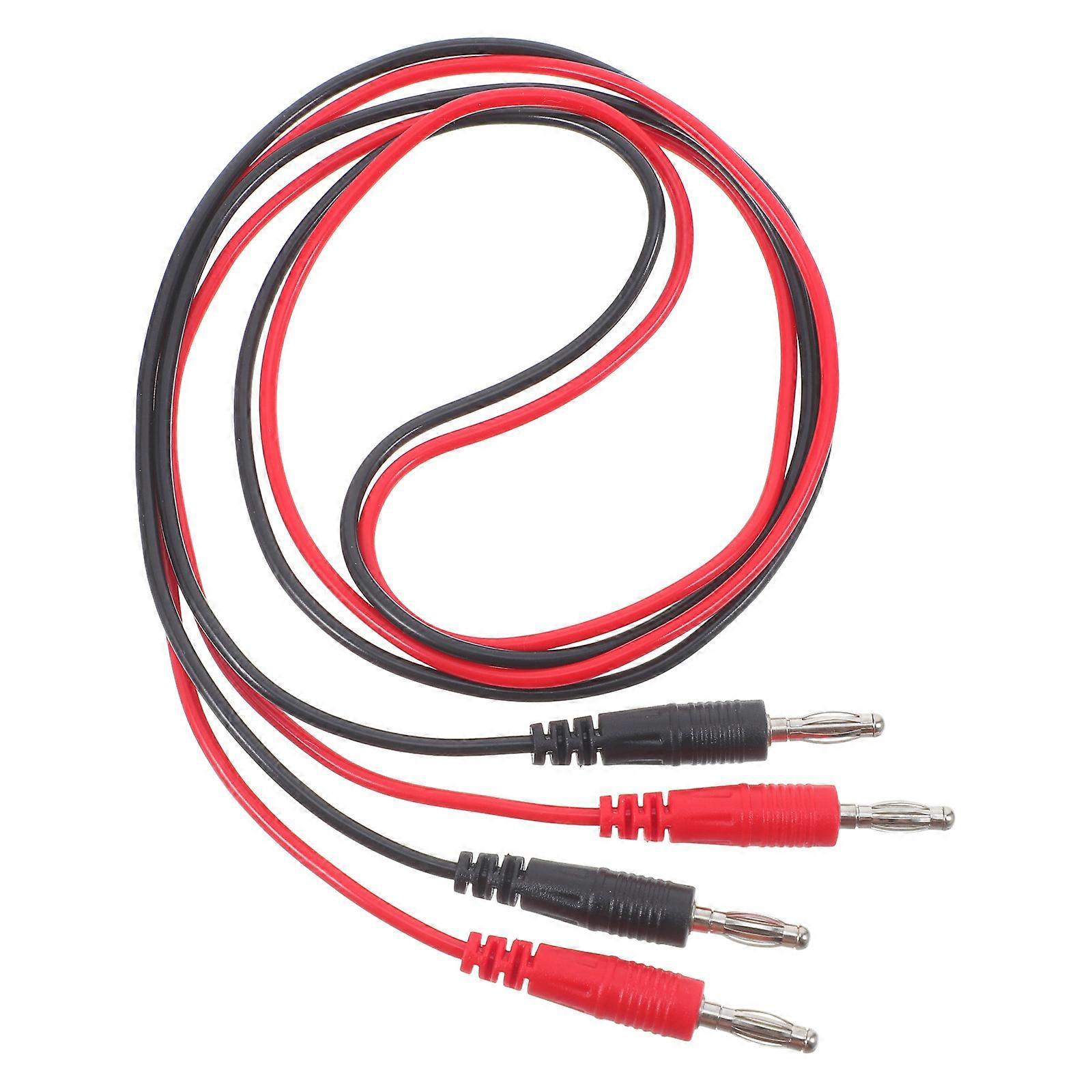 Testing Line Banana Plug Cable for Electrical Use 2Pcs Accurate Testing Wires