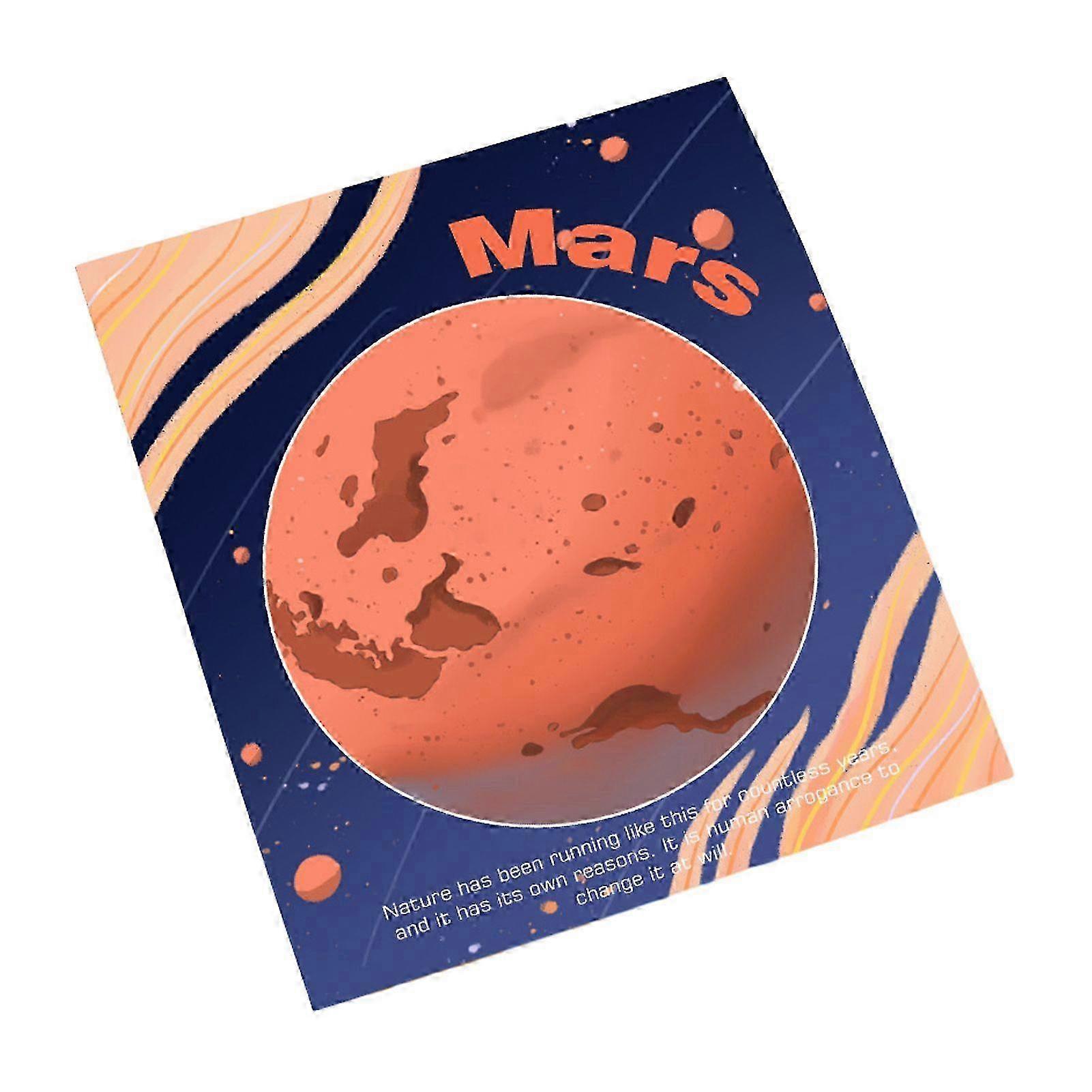 Creative Round Self-Stick Planet Pad