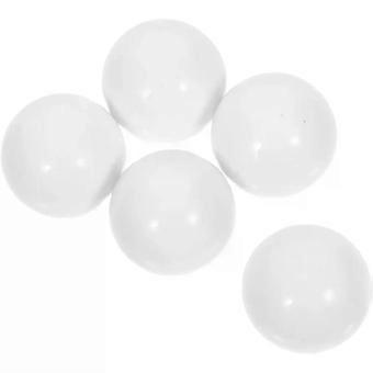 Festival Game Wheel Beads 5pcs Acrylic White round Replacement