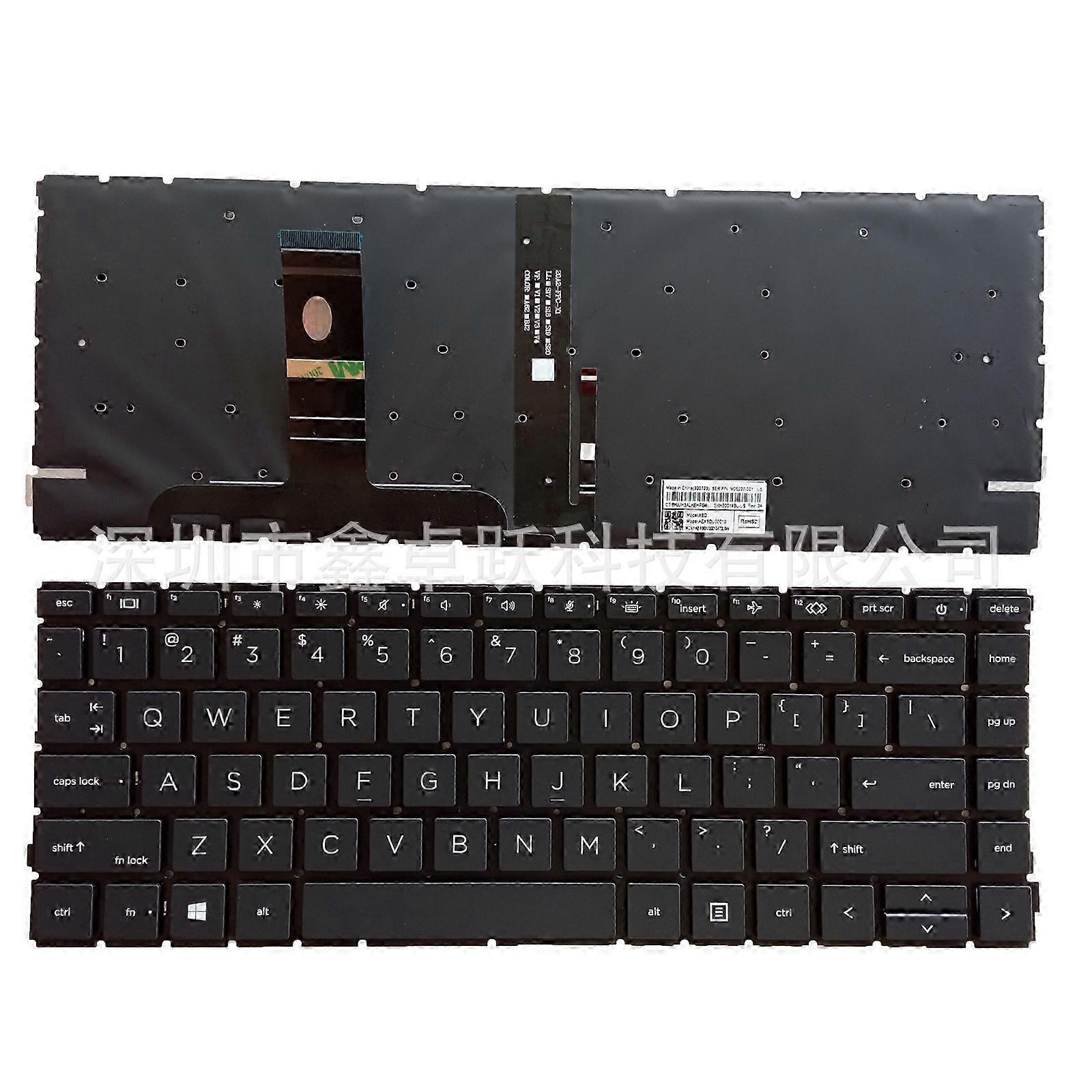 US Layout PS/2 Wired Laptop Keyboard