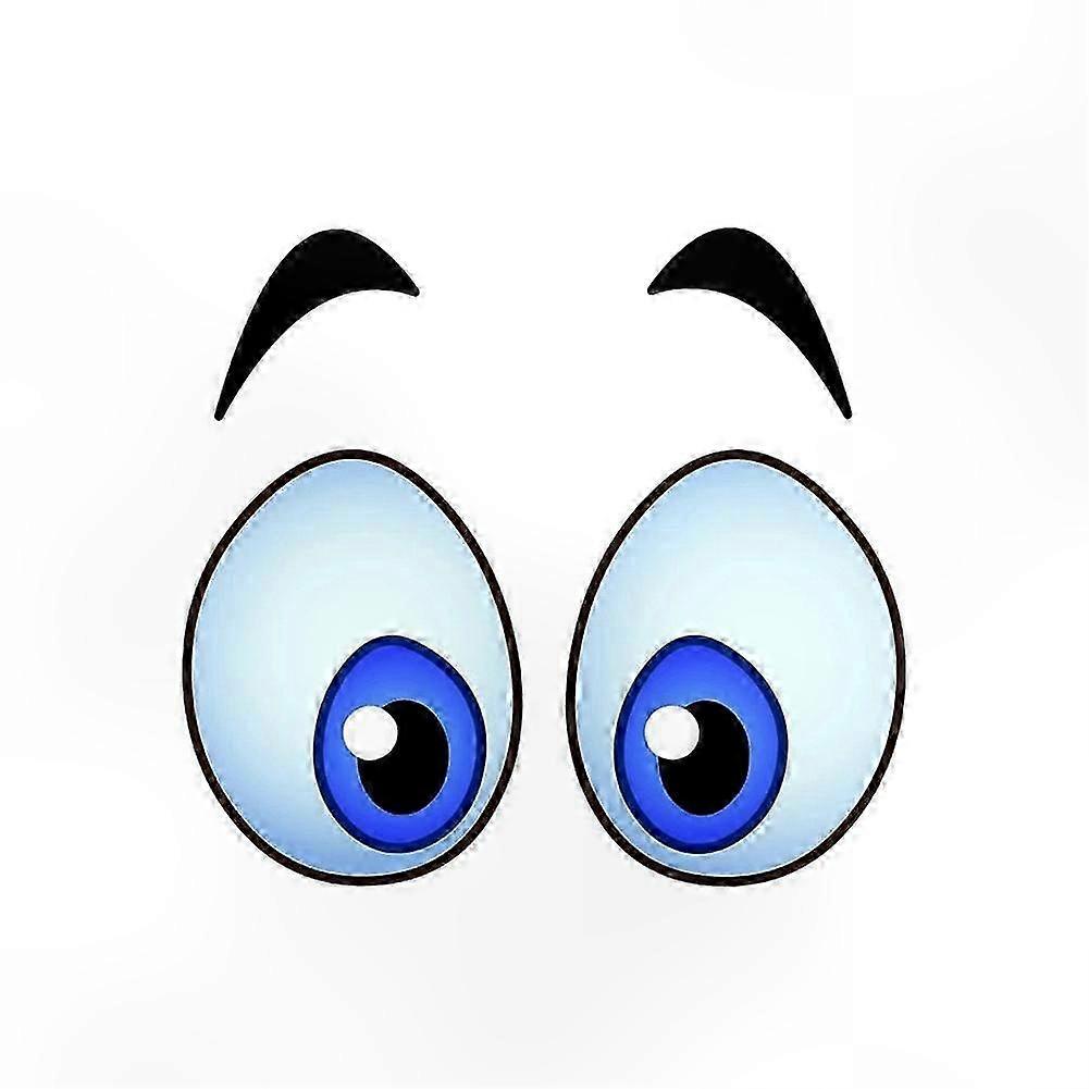 PVC Robot Eye Stickers Waterproof