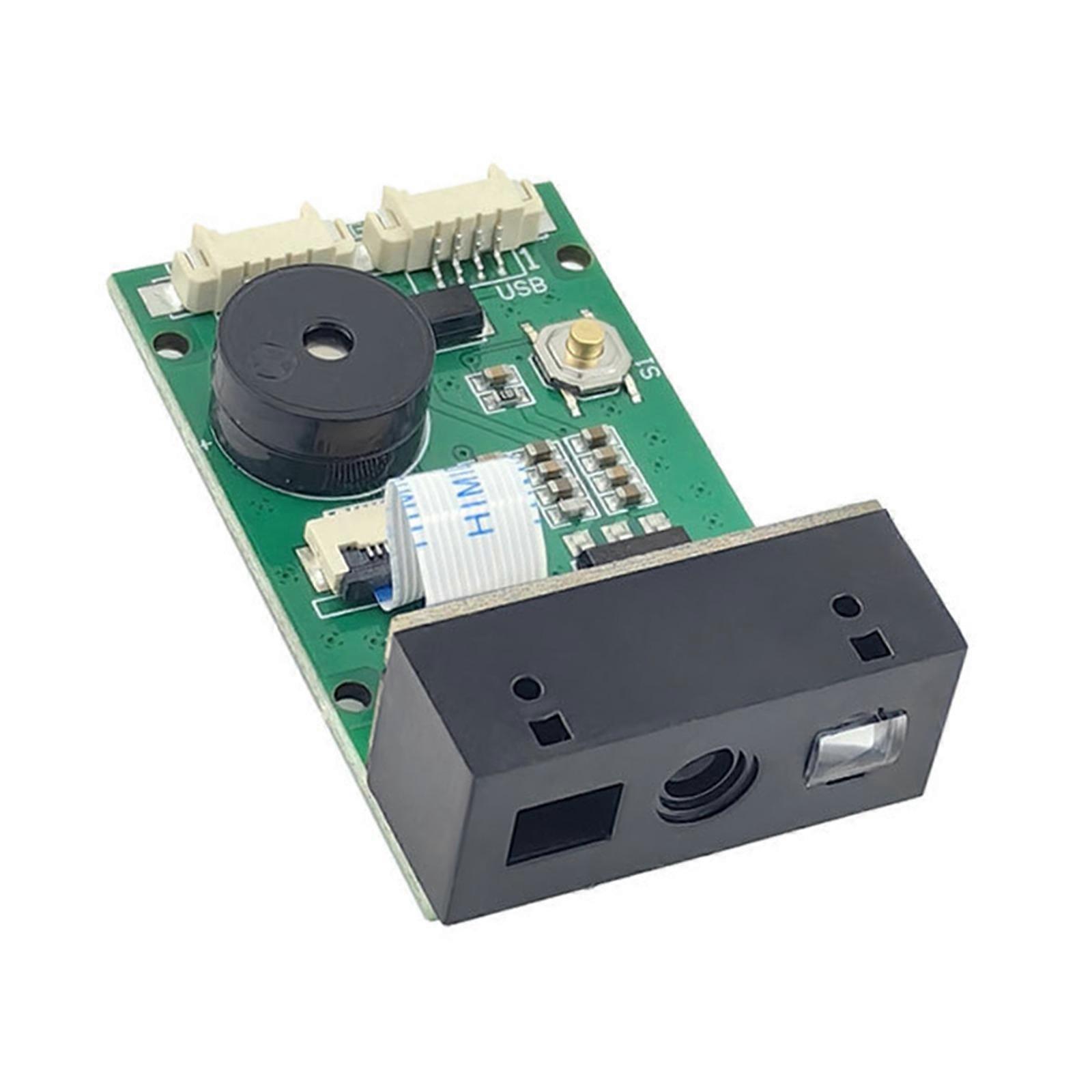 1D/2D Code Scanner Reader Module with Sound and Indicator Light Feedback, UART USB Interfaces, and Automatic Activation for Equipment Integration
