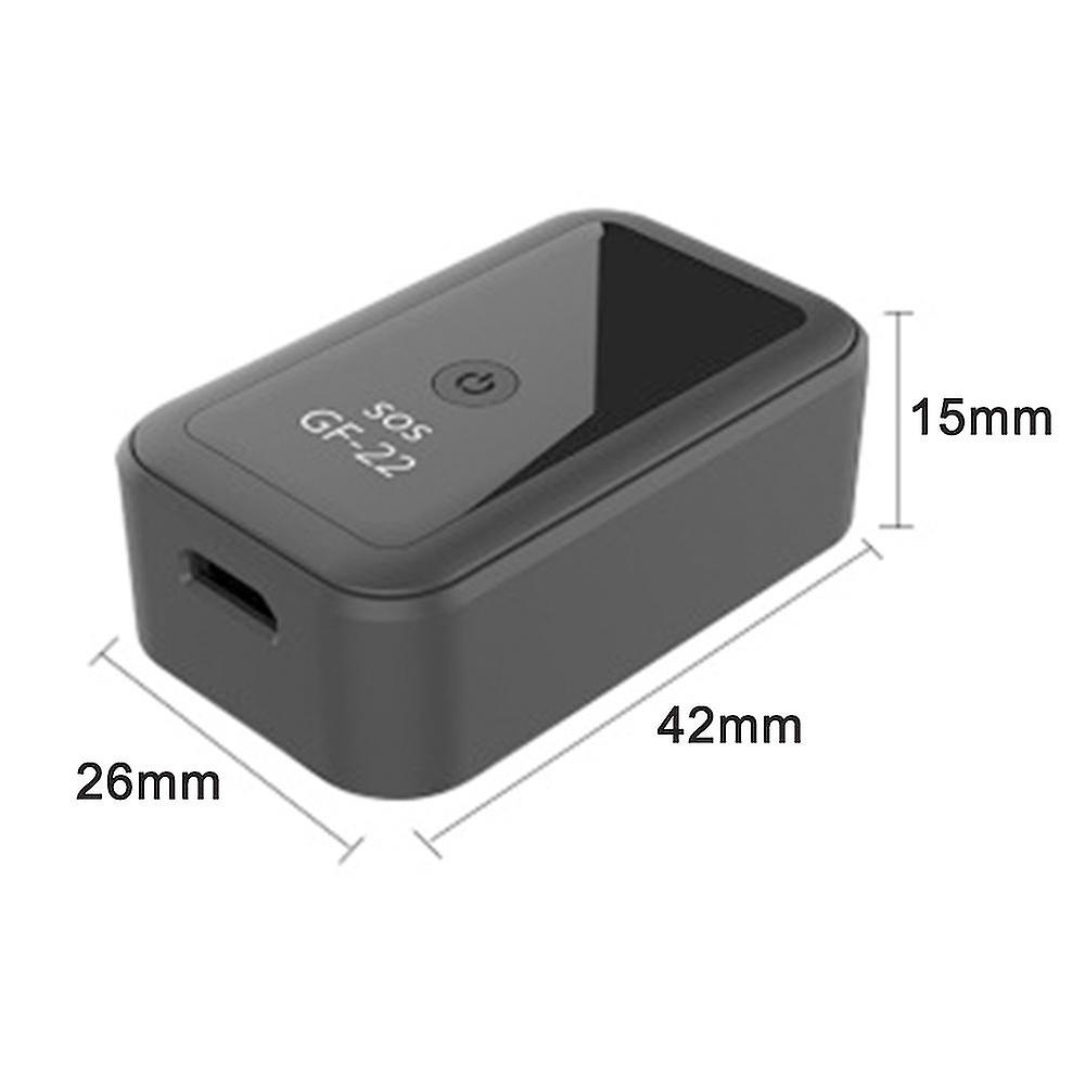 Gf-22 Gps Tracker For Vehicle Car Truck Rv, Equipment, Mini Hidden Tracking Device For Kids And Seniors, Use With Smartphone And Track Target's Real-t