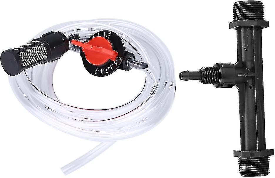 Fertilizer Injector Injector + Switch + Filter + G3/4 Water Tube Kit
