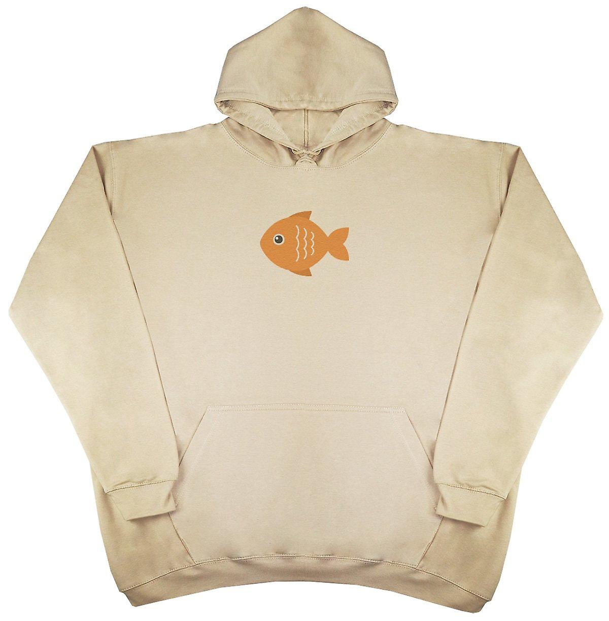 Orange Fish - New Style - Huge Size - Oversized Comfy Hoody