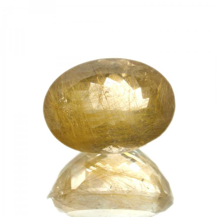 19.58ct. Rutile Quartz Oval Cut awo17
