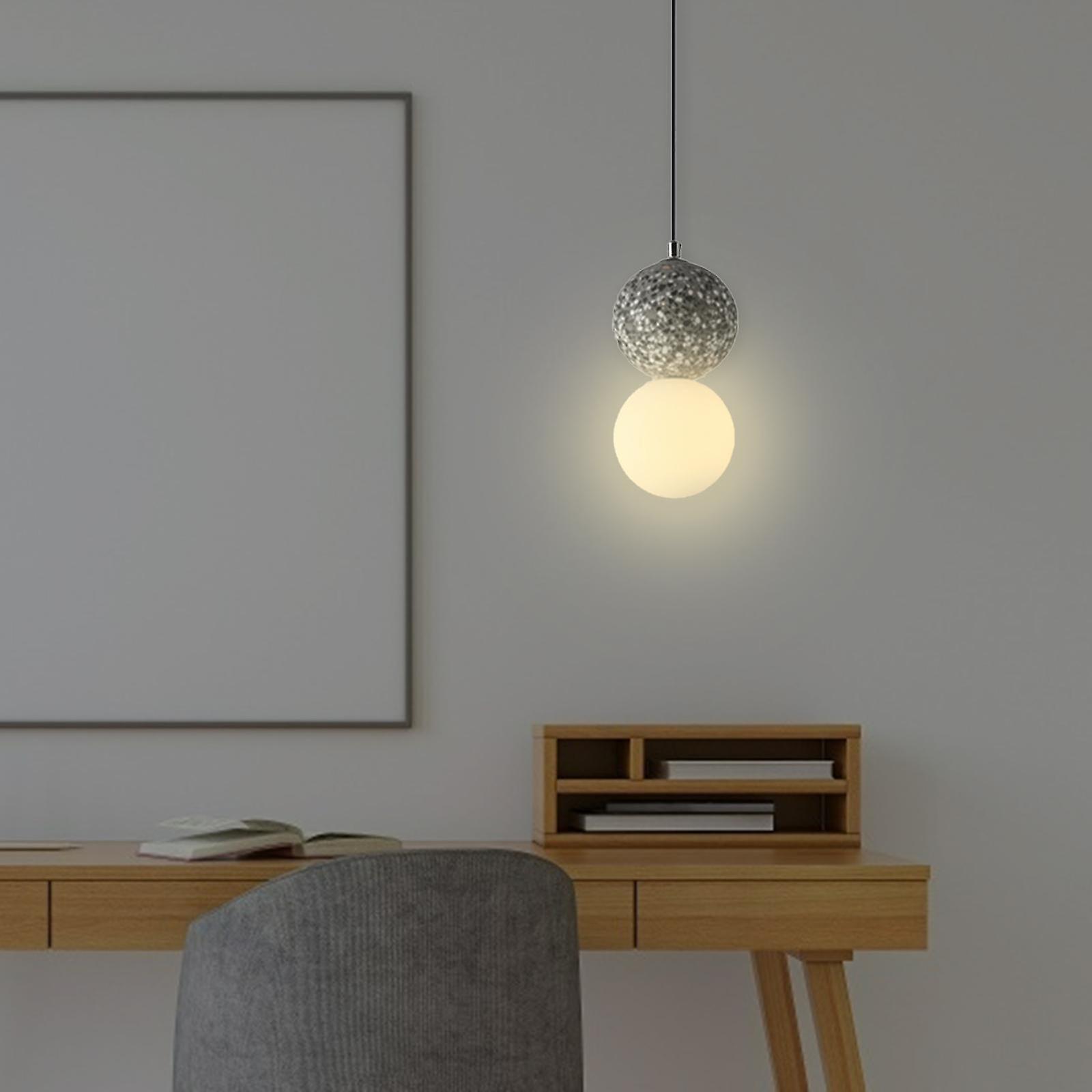 Lampadario a LED moderno Lampada a sospensione Luci a sospensione Illuminazione grigia
