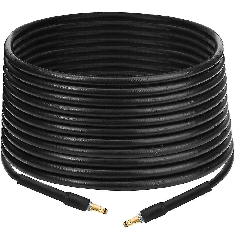 Pressure Washer High Pressure Hose Replacement Kit，Black，6m