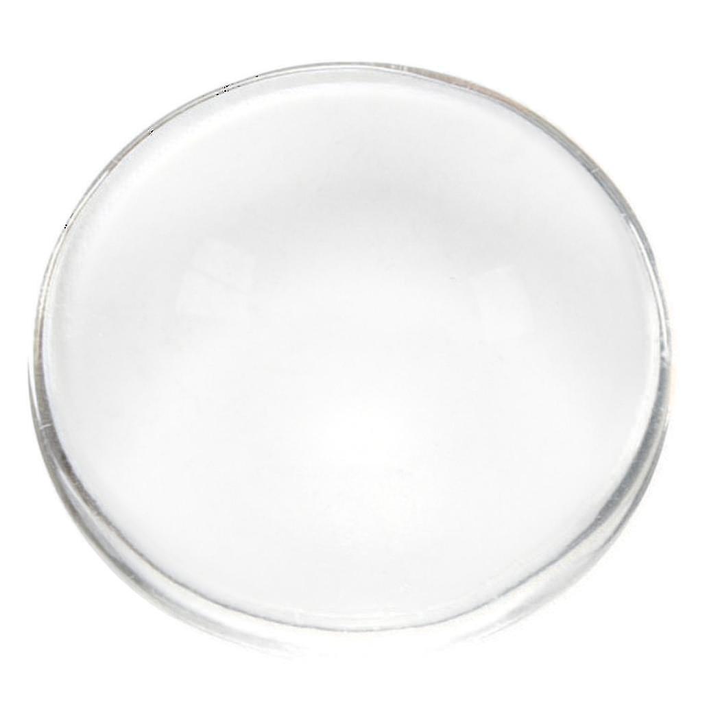 10pcs /lot 20mm Round Flat Back Clear Glass Cabochon Time Gem Patch