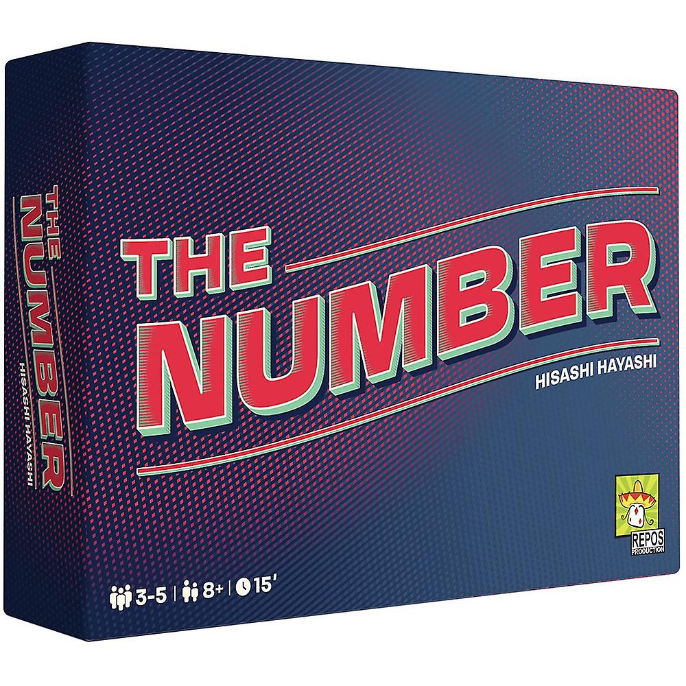 Repos Production The Number Fun and Exciting Board Game for 3 to 5 Players