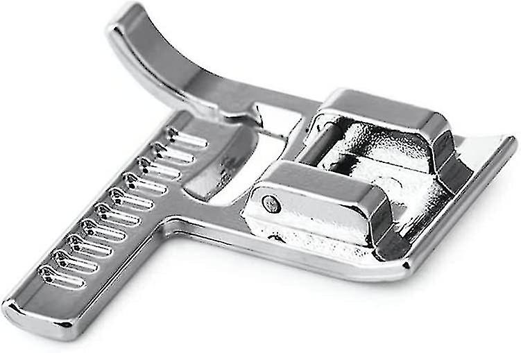 Snap-on Sewing Machine Straight Stitch Guide Presser Foot (silver) (1pcs)