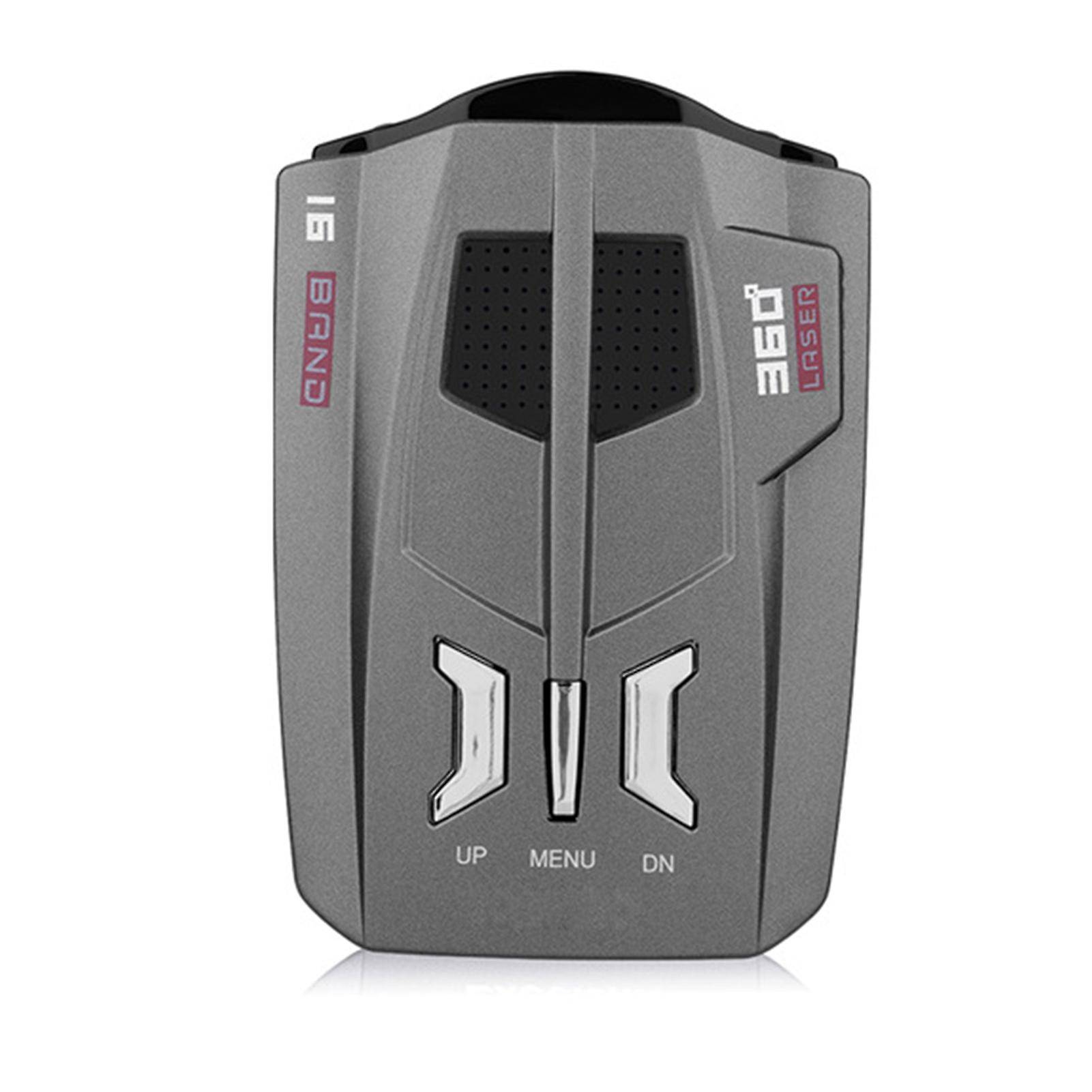 360° Car Radar Detector | Full Band Speed Detection & GPS Alerts for Safe Driving