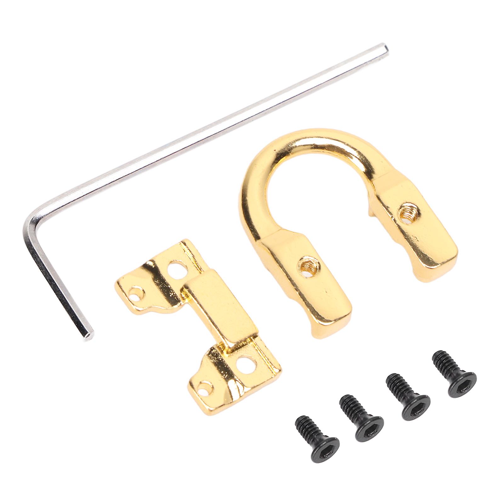 Archery Metal D Loop U Shape Ring Metal D Ring Archery Hunting Targeting Shooting Protection Aid Accessories Gold
