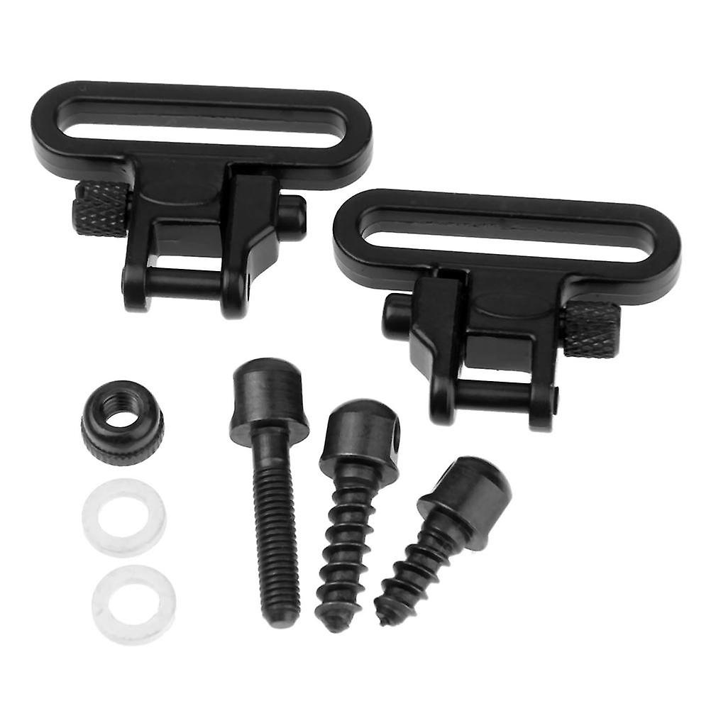 QD Sling Swivels High Strength Steel 2 Quick Detachable Sling Swivels Tri Lock System Mount with 3 Pieces Sling Swivel Studs