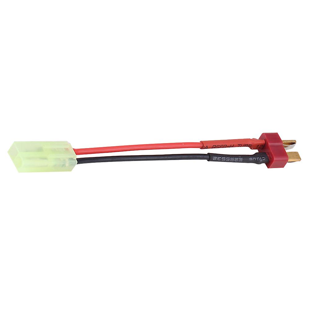 T Plug Male to Small Tamiya Female Connector Adapter with 18AWG Silicone Cable RC Battery Connector for Remote Control Models