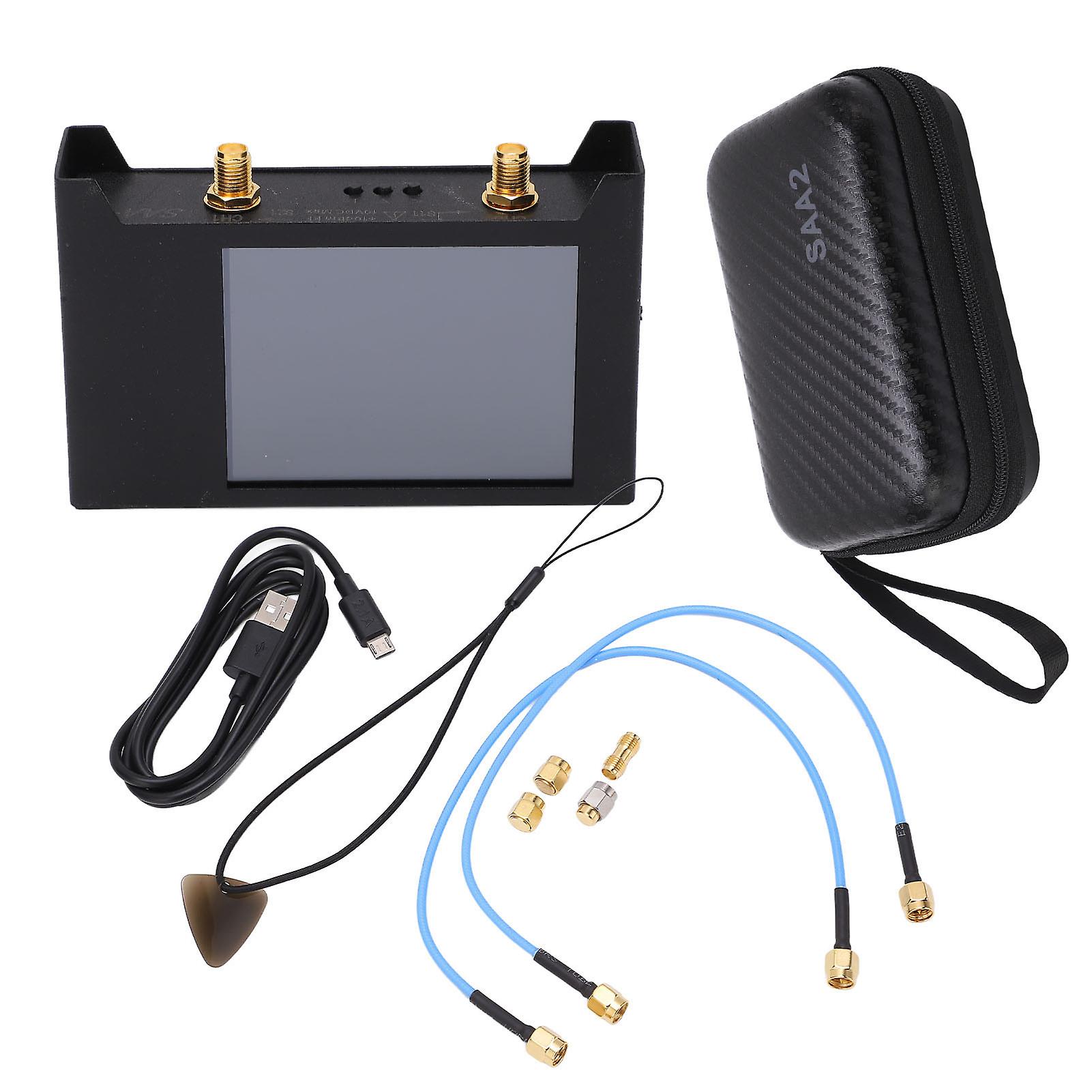 Vector Network Analyzer Iron Housing 2.8in LCD Touch Screen High Accuracy Stable Antenna Analyzer