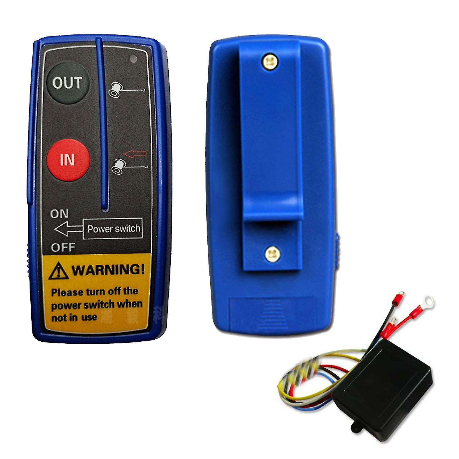 Wireless Digital Winch Remote Control Kit 12v 24v Recovery Kit Switch Universal