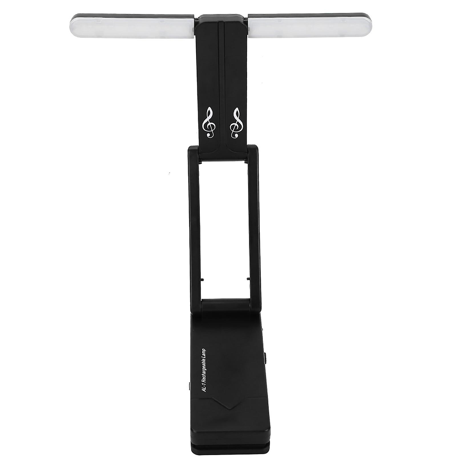 Rechargeable Portable Desk Reading Light with Music Stand