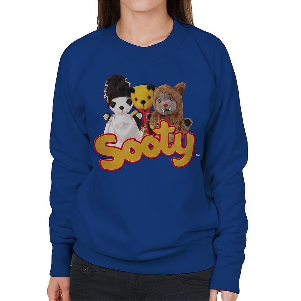 Sooty Halloween Spooky Trio Women's Sweatshirt