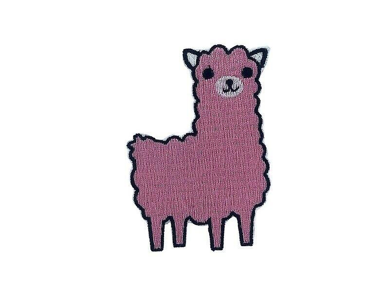 Patch ecusson embroidery thermosticking badge llama alpaca alpaca embroidery