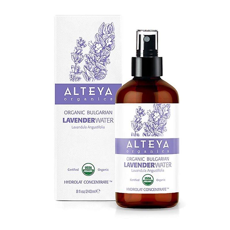 Alteya Organics ブルガリアンラベンダーガラスウォータースプレー 240ml (AO0025)