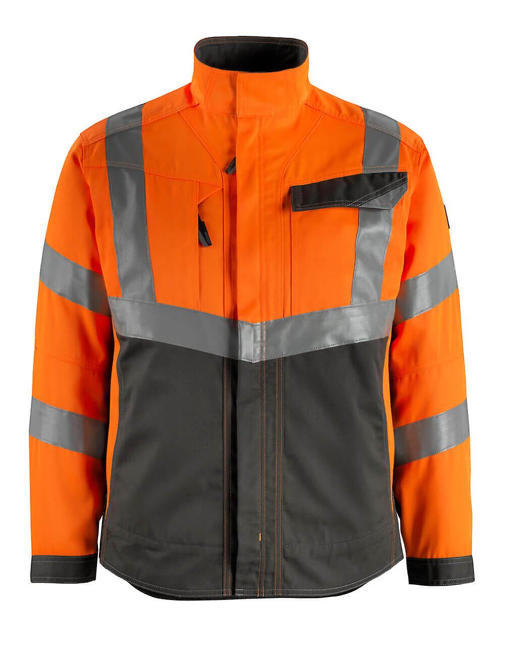 Mascot Oxford Hi-vis Work Jacket 15509-860 Safe Supreme, Mens