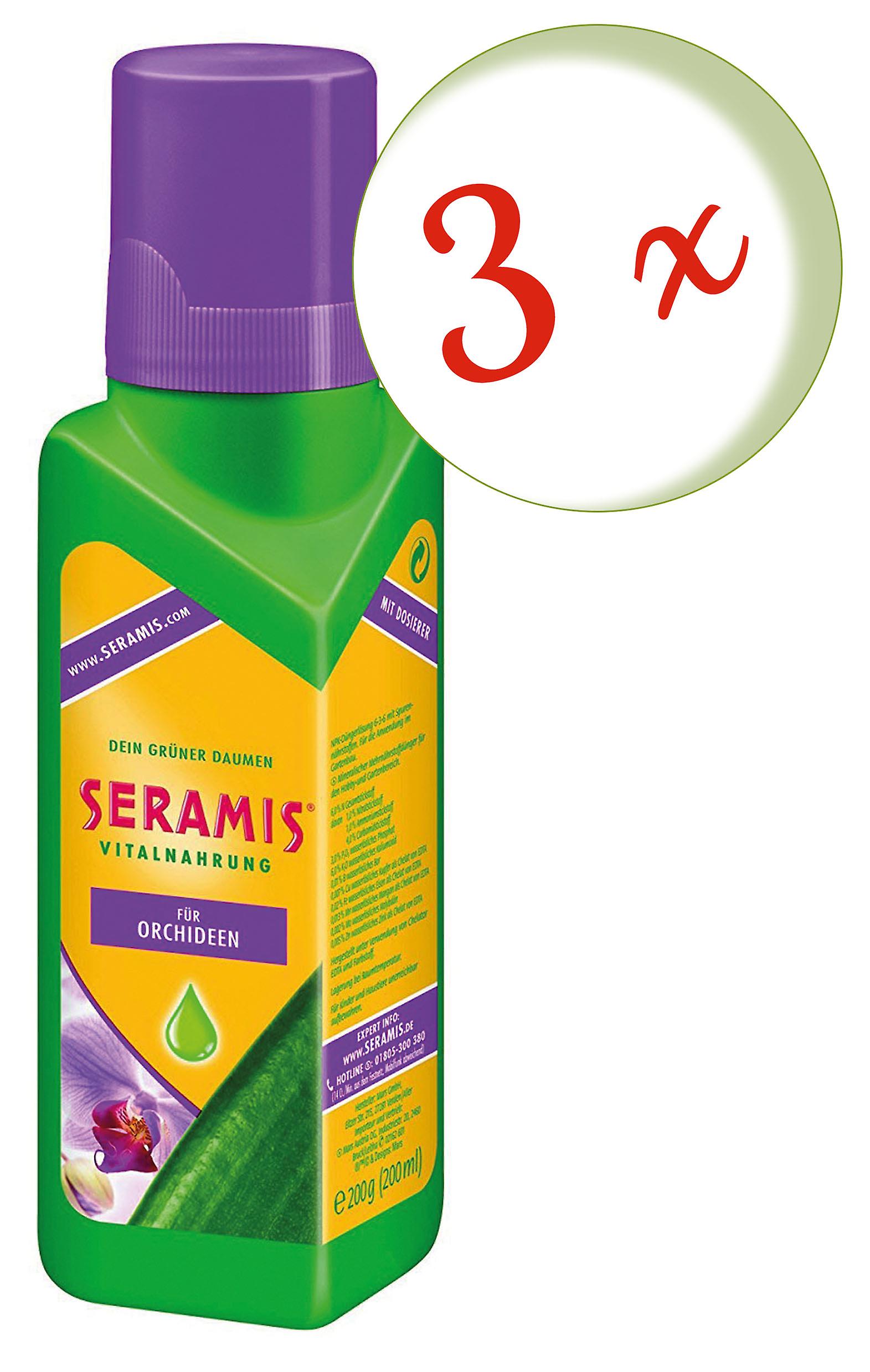 3 × SERAMIS® الغذاء الحيوي لبساتين الفاكهة ، 200 مل