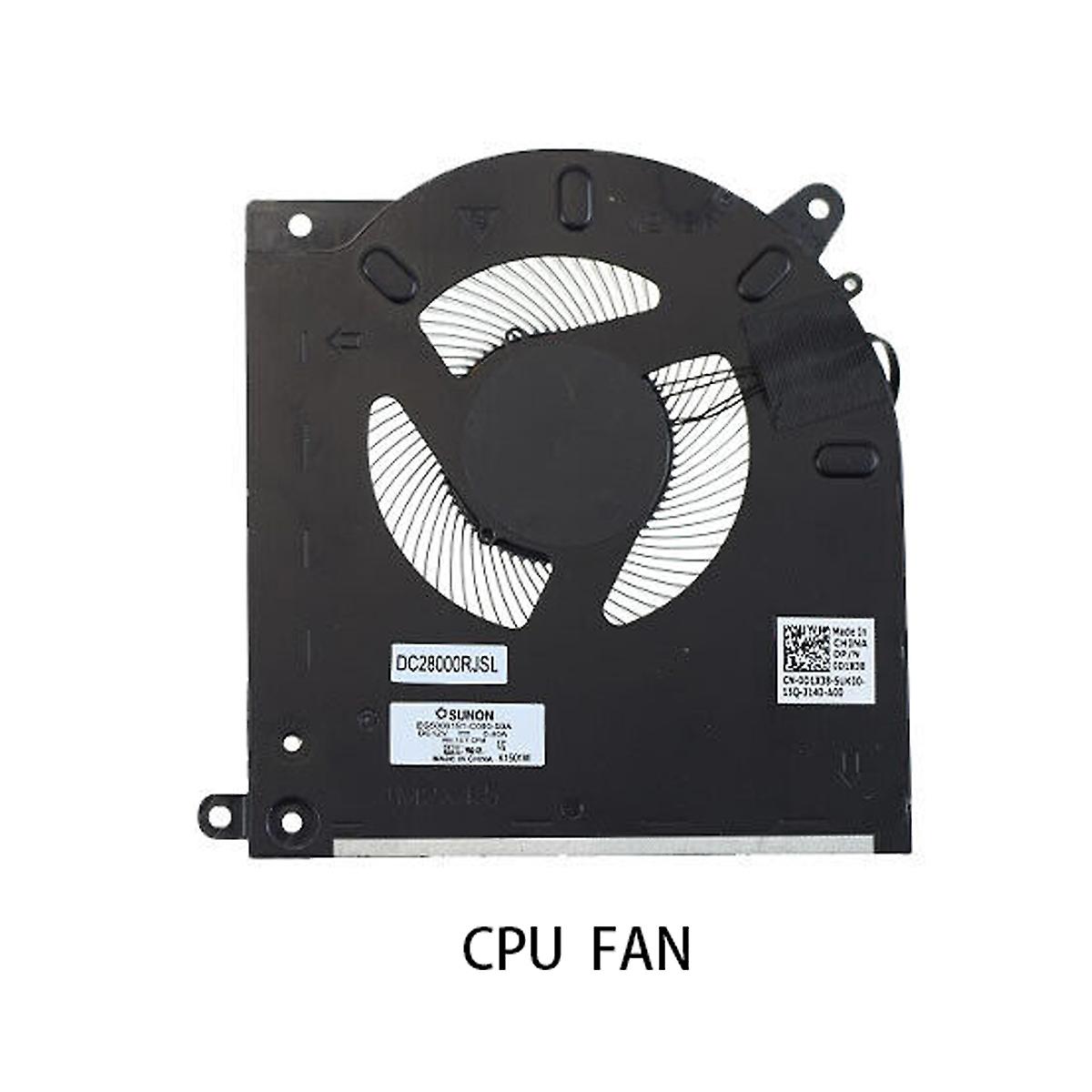 Para DELL Alienware M15 R3 R4 RTX 2070 Laptop CPU / GPU Cooling Fan 0TG9V0 0D1X38