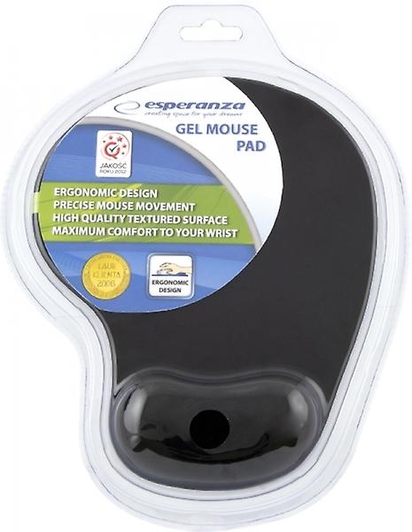 Esperanza Gel Mauspad Schwarz