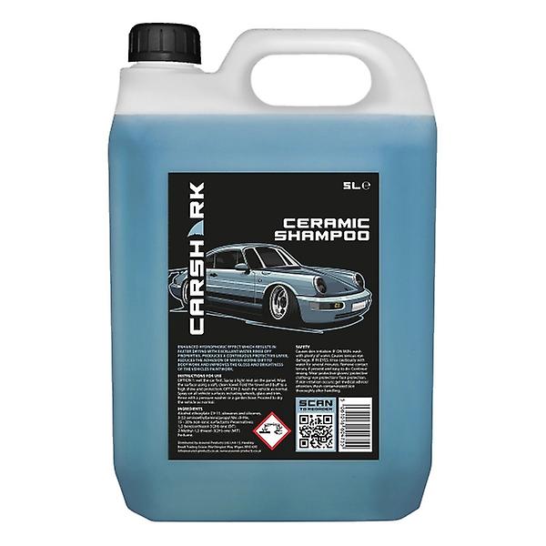 Ceramic Car Shampoo 5  L, Hydrophobic Effect, Protective Layer, CARSHARK