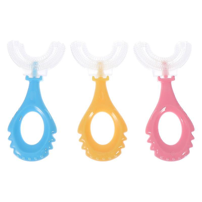 3pcs Handheld Toothbrush