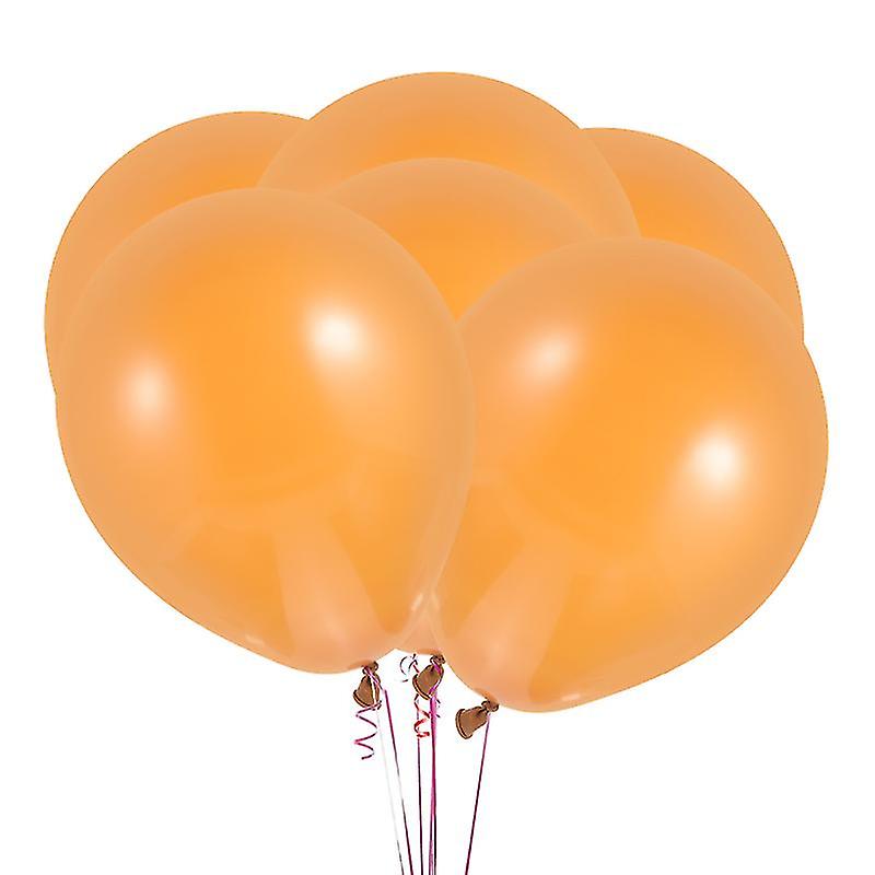 100pcs Tan Brown Balloons